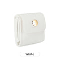 Mini Jewelry Organizer Roll Pouch PU Leather Travel Jewelry Case with Multiple Pockets for Necklace/Earring/Ring
